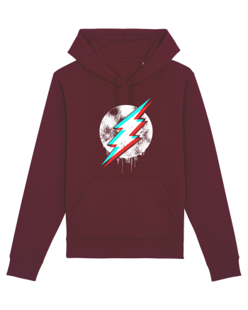 The flash Burgundy