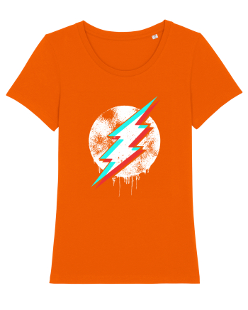 The flash Bright Orange