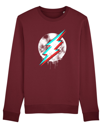 The flash Burgundy