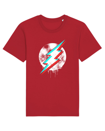 The flash Red