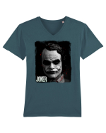 The Joker Tricou mânecă scurtă guler V Bărbat Presenter
