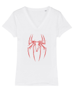 Spiderman  Design Tricou mânecă scurtă guler V Damă Evoker