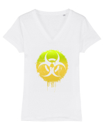 Atomic Sign Tricou mânecă scurtă guler V Damă Evoker