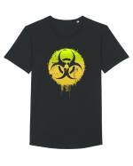 Atomic Sign Tricou mânecă scurtă guler larg Bărbat Skater