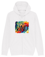 Be Kind  Hanorac cu fermoar Unisex Connector