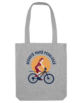 Aceasta mamă pedalează Heather Grey