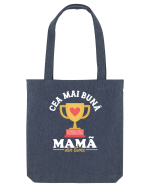 Cea mai bună mamă din lume - culori inchise Sacoșă textilă