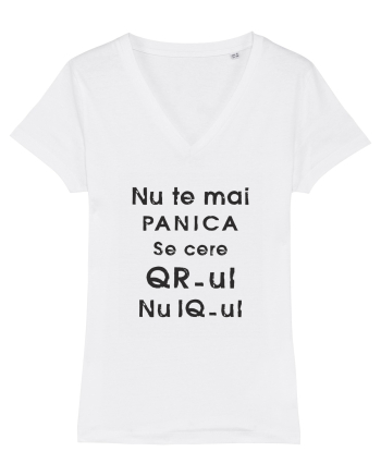 Cod QR - black White