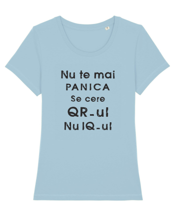Cod QR - black Sky Blue