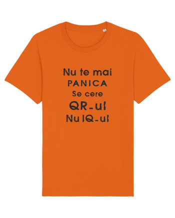 Cod QR - black Bright Orange
