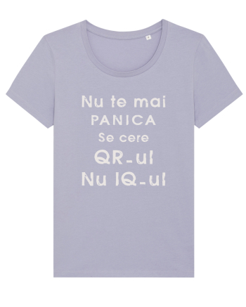 Cod QR - white Lavender