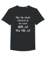 Cod QR - white Tricou mânecă scurtă guler larg Bărbat Skater