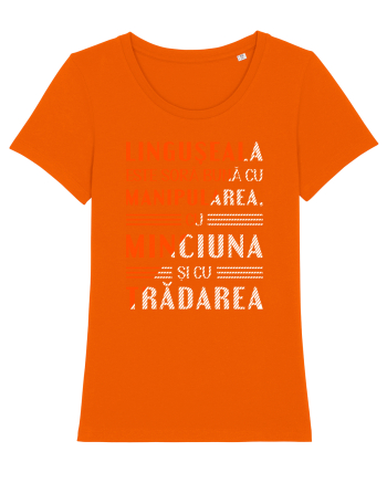 Despre lingușeală Bright Orange