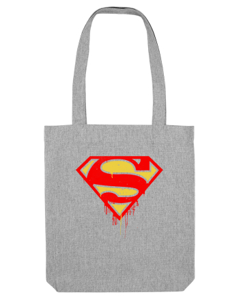 Super Man Vintage Heather Grey