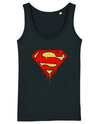 Super Man Vintage Black
