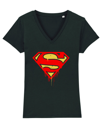 Super Man Vintage Black