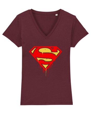 Super Man Vintage Burgundy