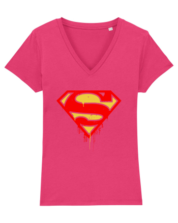 Super Man Vintage Raspberry