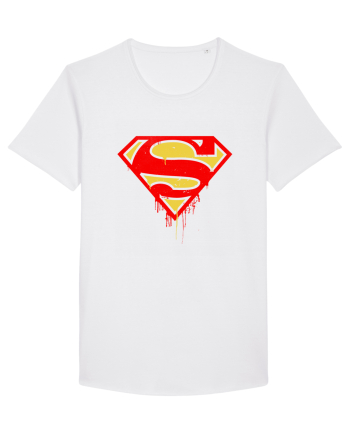 Super Man Vintage White