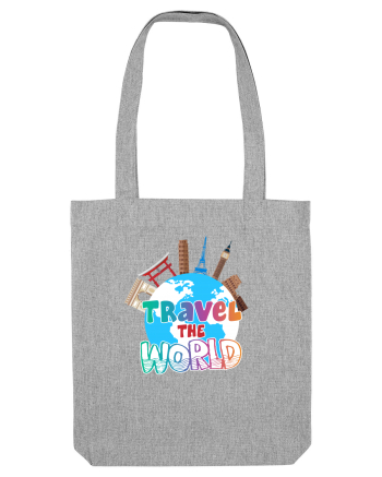 Travel the World Heather Grey