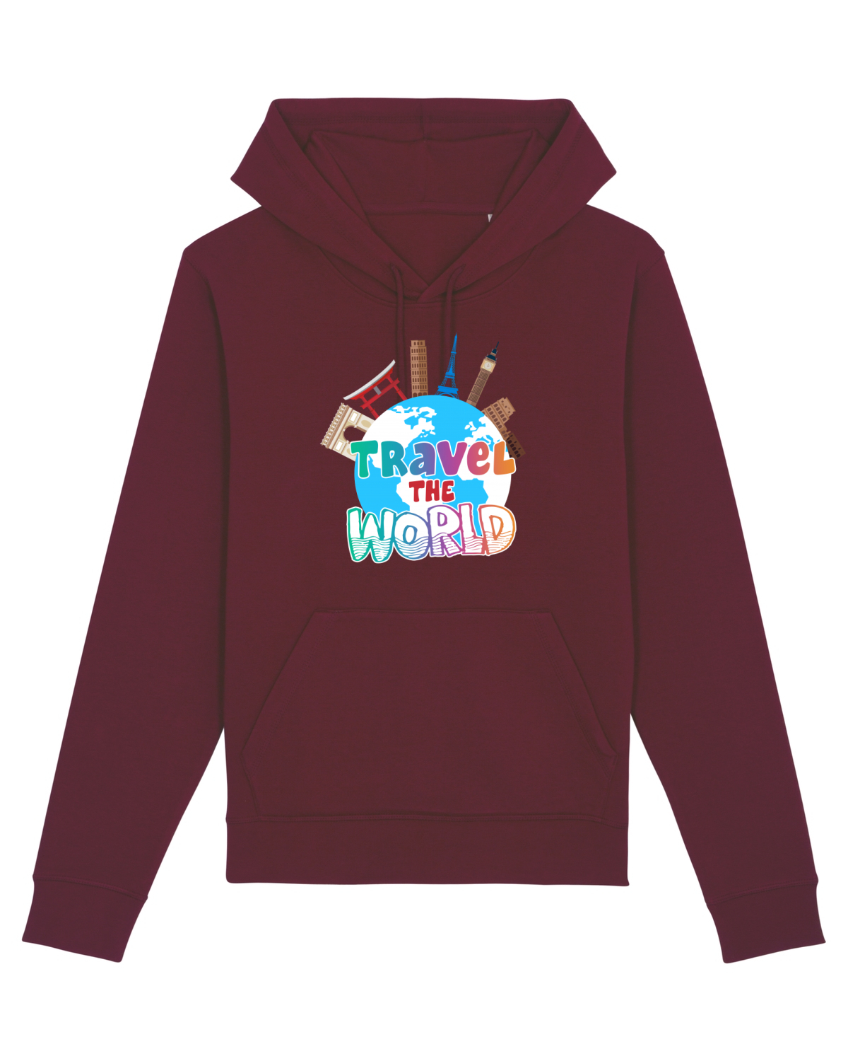 Hanorac Unisex Drummer Burgundy