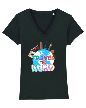 Travel the World Black