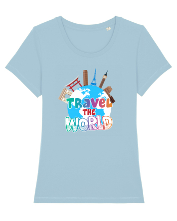 Travel the World Sky Blue