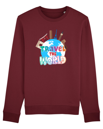 Travel the World Burgundy
