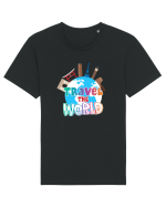 Travel the World Tricou mânecă scurtă Unisex Rocker