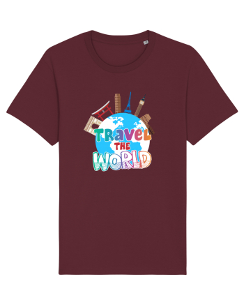 Travel the World Burgundy