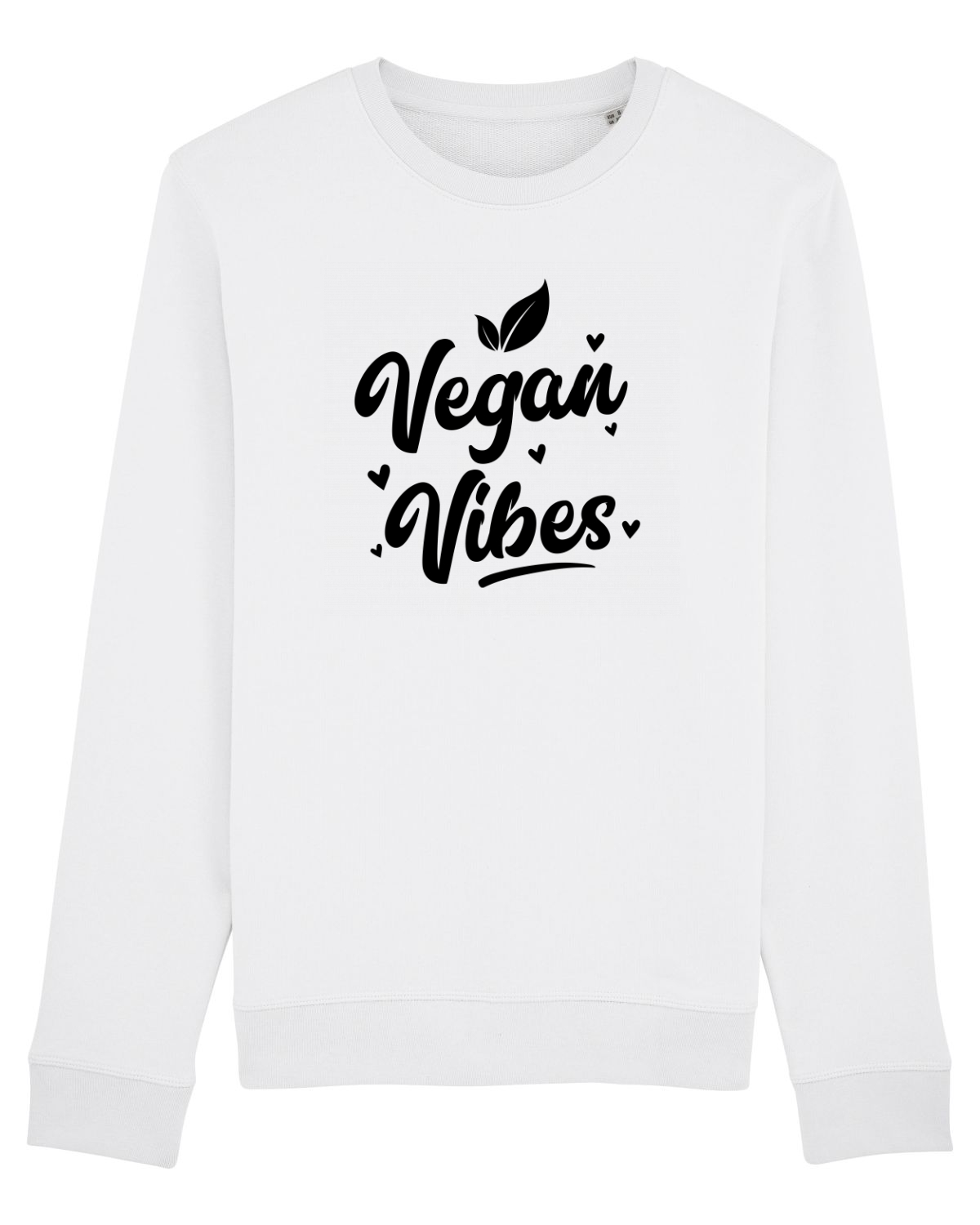 Bluză mânecă lungă Unisex Rise White