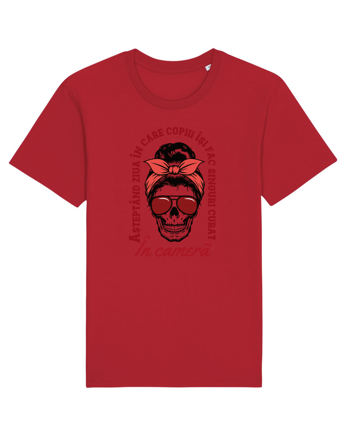 Tricou mânecă scurtă Unisex Rocker Red