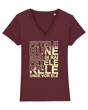 Fetele bune - fetele rele Burgundy