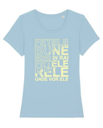 Fetele bune - fetele rele Sky Blue