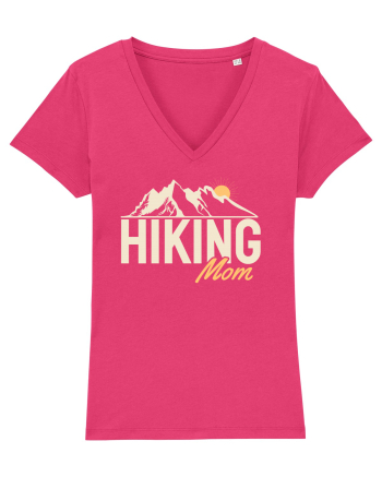 Hiking mom - culori închise Raspberry