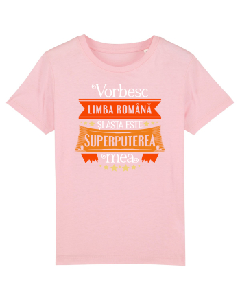 Vorbesc limba română Cotton Pink