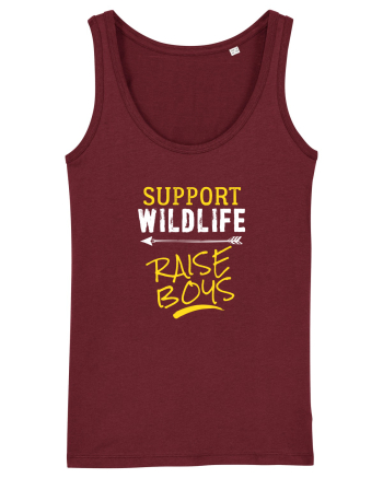 Wildlife and Raising boys Burgundy