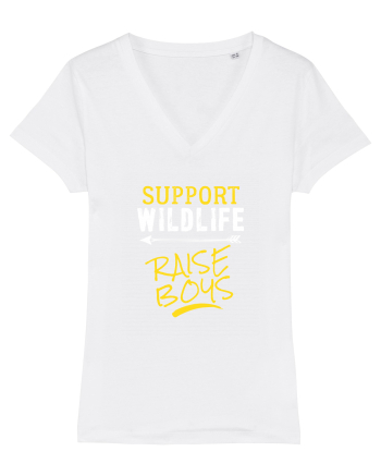 Wildlife and Raising boys White