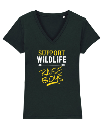 Wildlife and Raising boys Black