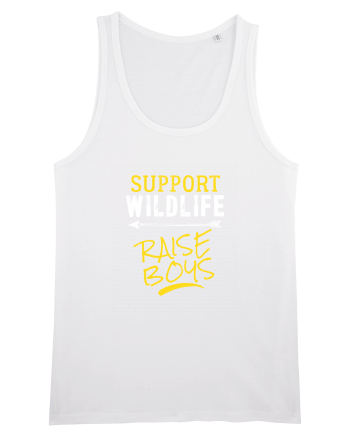 Wildlife and Raising boys White