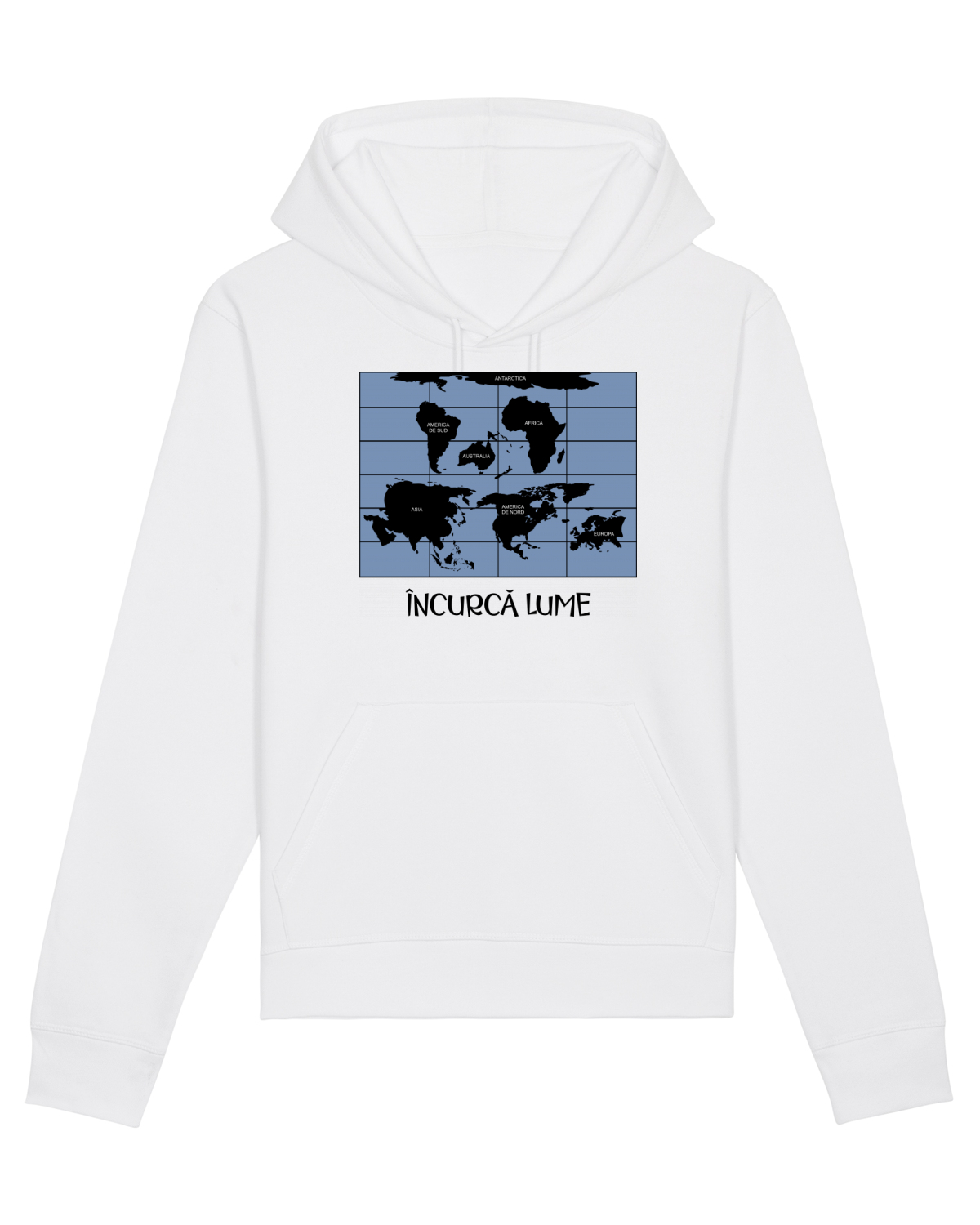 Hanorac Unisex Drummer White