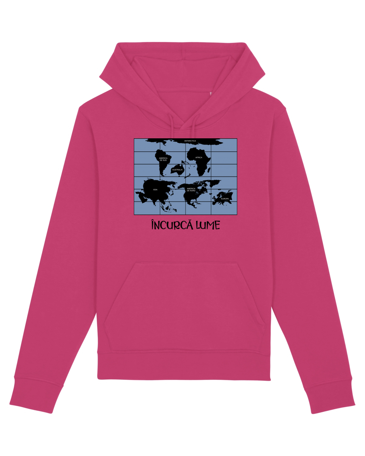 Hanorac Unisex Drummer Raspberry