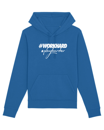 Work Hard Play Harder Royal Blue