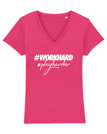 Work Hard Play Harder Raspberry