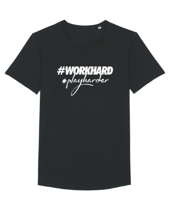Work Hard Play Harder Black