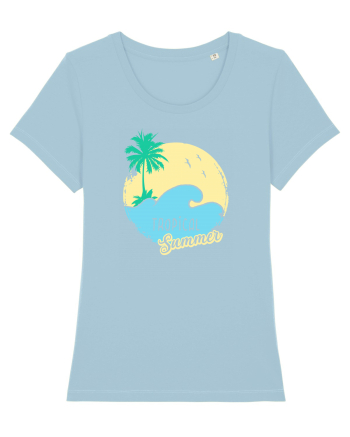 Tropical Summer Sky Blue