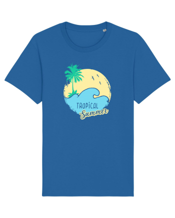 Tropical Summer Royal Blue