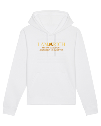 I AM RICH White