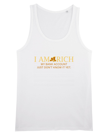 I AM RICH White