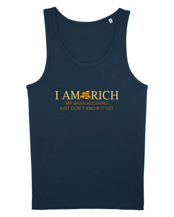 I AM RICH Navy